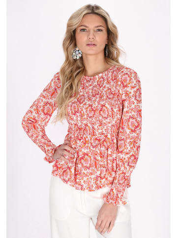 usha FESTIVAL Women Blouse in red multicolor