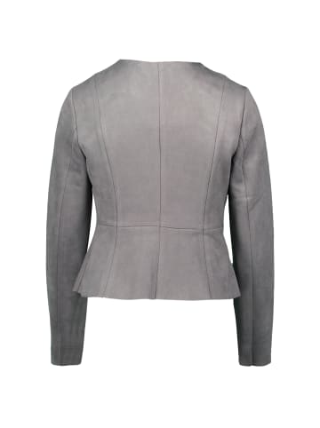 Zero  Blazer Wildlederoptik in Steel Gray