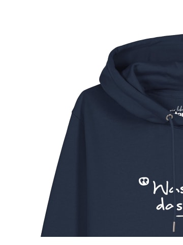 wat? Apparel Sweatshirt Was muss das muss in Dunkelblau