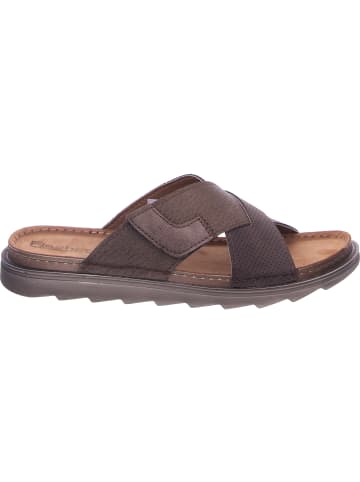 Fischer Markenschuh Pantolette in braun