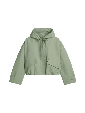 Marc O'Polo Canvasjacke mit Kapuze relaxed in Fresh Sage