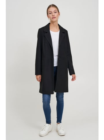 Oxmo Wollmantel OXNeta in Schwarz