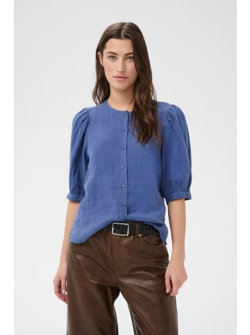 PART TWO Langarm - Hemd AzraPW Feminine Form in Blue Indigo
