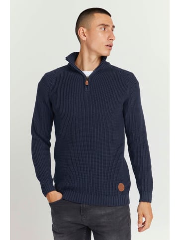 !SOLID Troyer SDXenox 21102719 ME Strickpulli mit Stehkragen in Blau