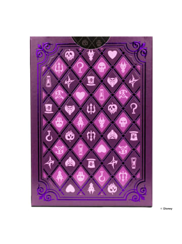 Cartamundi Deutschland Bicycle® Kartendeck - Disney Villains (lila) in lila