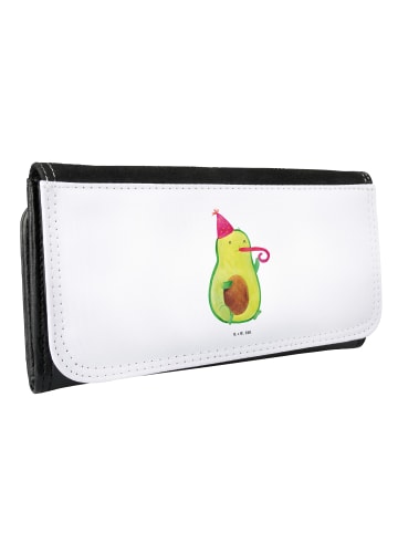Mr. & Mrs. Panda Portemonnaie für Damen Avocado Feier ohne Spruch in Weiß