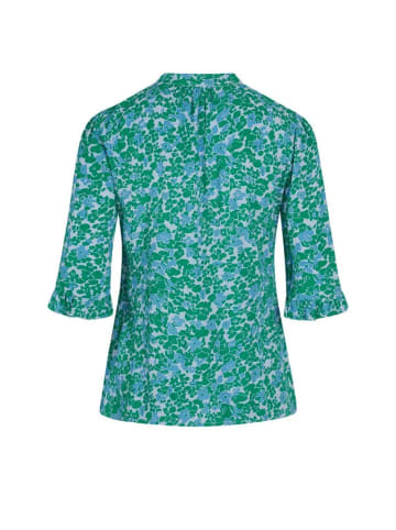 Noa Noa Hemd BellaNN in Print Blue/Green