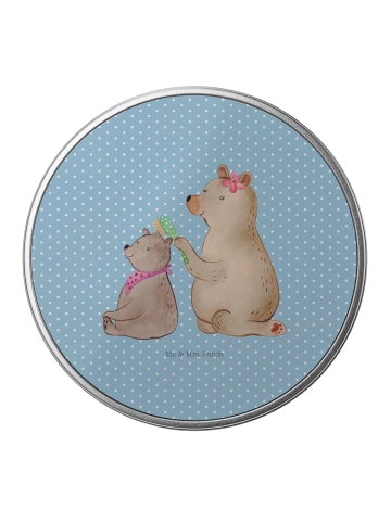 Mr. & Mrs. Panda zuckerdose Bär Kind ohne Spruch in Blau Pastell