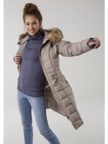 Kangaroos Steppjacke in taupe