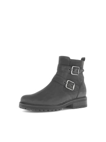 Gabor Comfort Biker Boots in grau