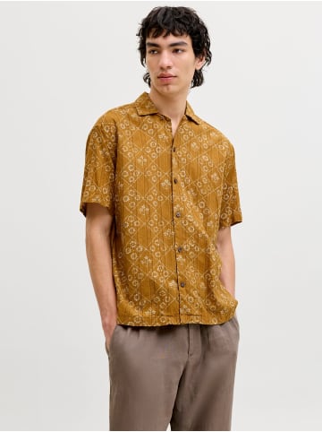 Jack & Jones Hawaii-Hemd in Wood Thrush