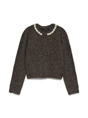 Vero Moda Strickjacke in Chocolate Torte