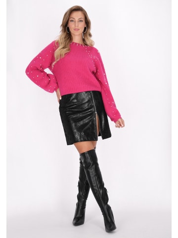 faina Pullover in Fuchsia