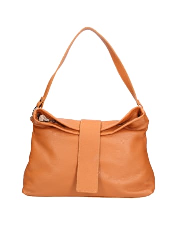 Viola Castellani Schultertasche in COGNAC