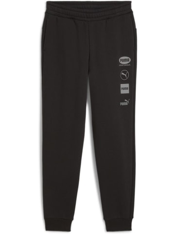 Puma Sporthose "POWER Graphic Sweatpants FL cl B" in Schwarz