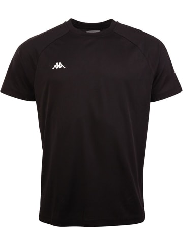 Kappa Shirt "Trainingsshirt" in Schwarz