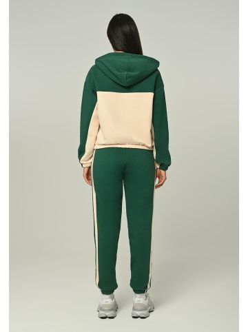 Tom Barron Trainingsanzug Freizeit Trainingsanzug Reißverschluss in grün