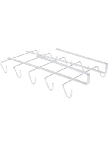 Storage Solutions Tassenhalter zum Aufhängen in Grau, (B) 15,5 x (H) 6 x (L) 28,5 cm