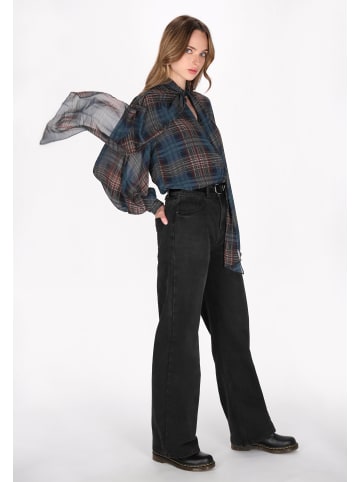 DreiMaster Vintage Women Shirt in grey check