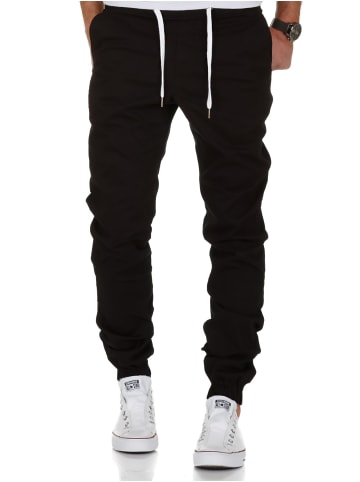 REPUBLIX Jogger Chino AVILA in Schwarz