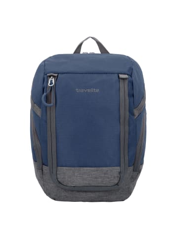 travelite Basics Rucksack 36 cm in marine grau