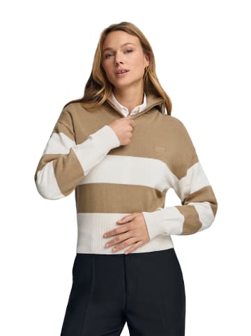 Polo Club Pullover in Hellbraun-Roh