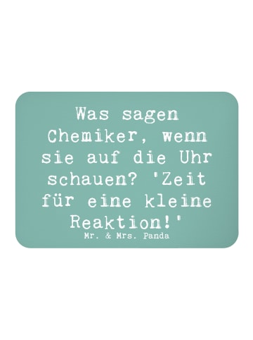 Mr. & Mrs. Panda magnet Spruch Chemiker Reaktion mit Spruch in Meeresbrise