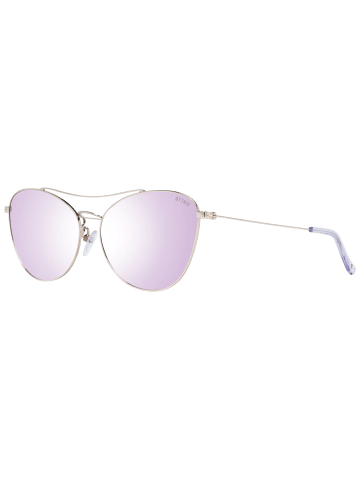 Sting Frauen Sonnenbrille Katzenauge Gold