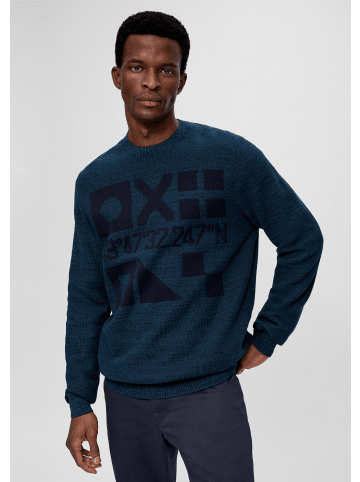 s.Oliver Strickpullover langarm in Türkis