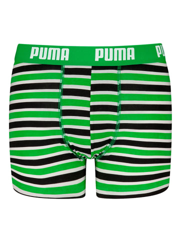Puma Boxershort 6er Pack in Schwarz/Blau/Grün