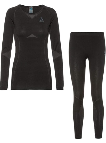 Odlo Unterwäsche Set Performance Evolution Warm T in Schwarz