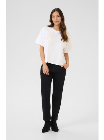 Cream T-shirt CRLeona Baggy fit in Snow White