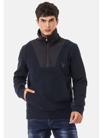 Cipo & Baxx Pullover in NAVYBLUE