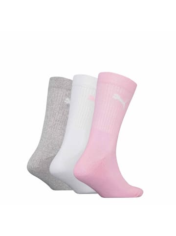 Puma Socken 3er Pack in Rosa