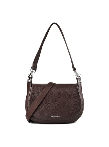 Mandarina Duck Mellow Schultertasche Leder 36 cm espresso