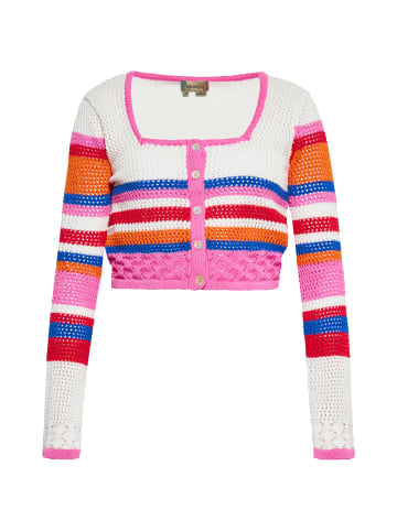 ebeeza Cardigan in WOLLWEISS MEHRFARBIG