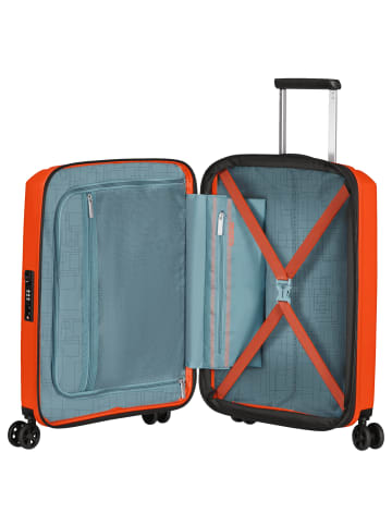 American Tourister Aerostep - 4-Rollen-Kabinentrolley 55 cm erw. in bright orange