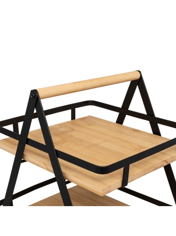 5five Simply Smart Arbeitsplattenregal ORDERA, 2-stufig in Schwarz, (B) 22,5 x (H) 29 x (L) 30,5 cm