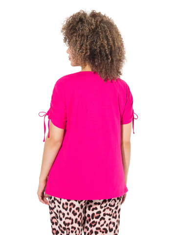 Ulla Popken Shirt in magentapink