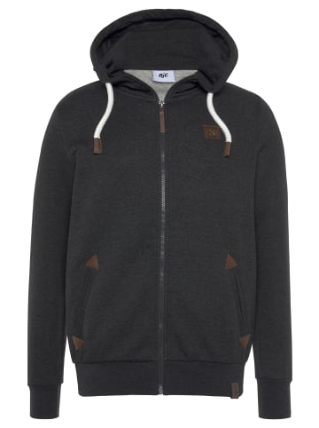 AJC Kapuzensweatjacke in anthrazit