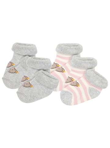 Steiff Socken 4er Pack in Rosa