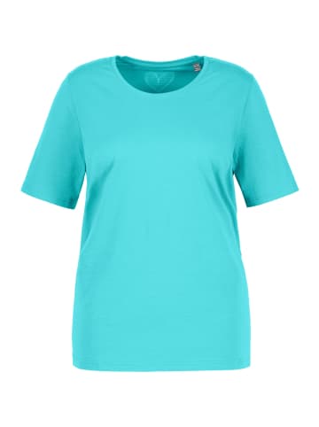 Ulla Popken Shirt in tiefes aqua