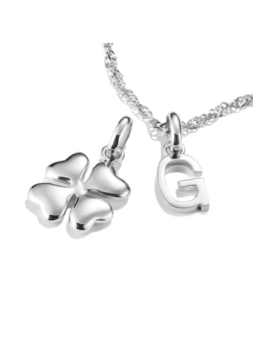 Thomas Sabo Charm-Anhänger Glücksklee In 3D Connect in silber
