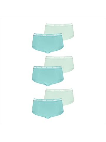 Puma 6er Pack Mini Shorts in Mint