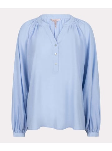 Esqualo Bluse R-Neck in Blau