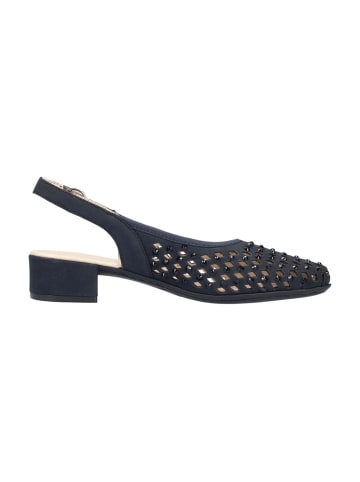 rieker Slingpumps in Blau