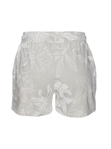 LASCANA Relaxshorts in grau-allover-gemustert