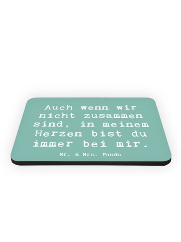 Mr. & Mrs. Panda magnet Spruch Trennung von den Eltern mit Spruch in Meeresbrise