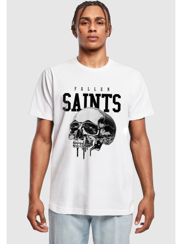 Mister Tee Mister Tee Saints Skull Tee in white
