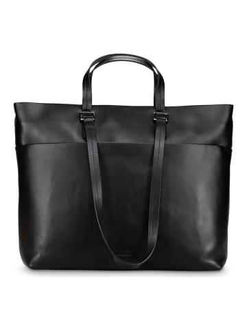 Jost Arva Schultertasche Leder 36 cm in black
